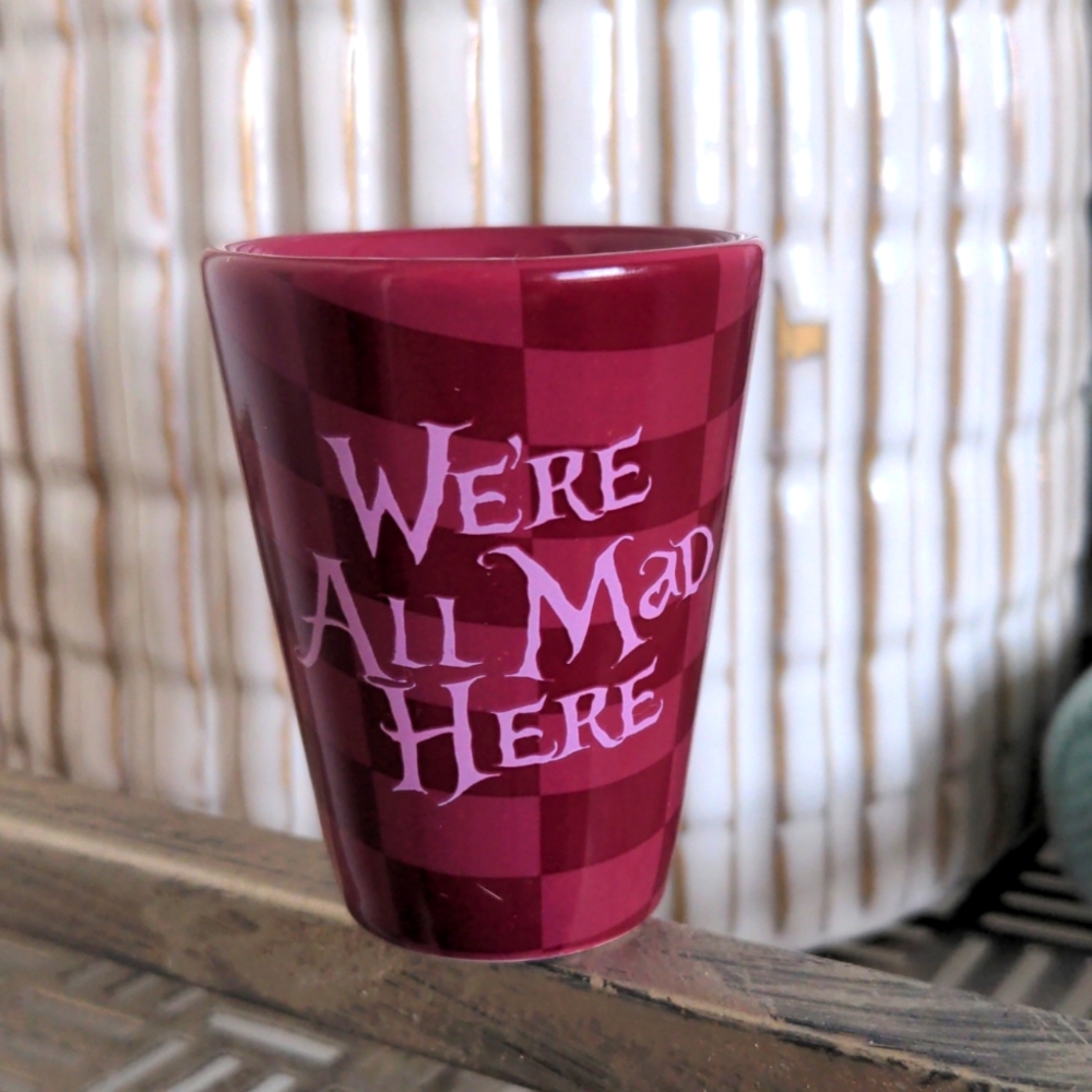 Alice in Wonderland Shot Glass